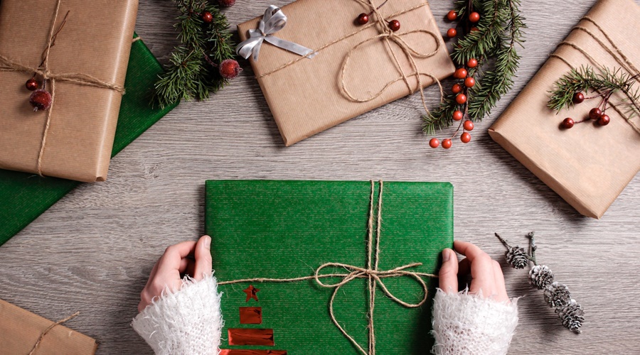 Weihnachtsgeschenke nachhaltig einpacken - weihnachnten-4u.de